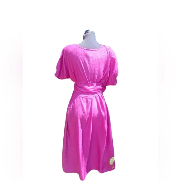 Fashion Granada Boutique Style Dress in Fuschia Size 3x - Picture 4 of 7